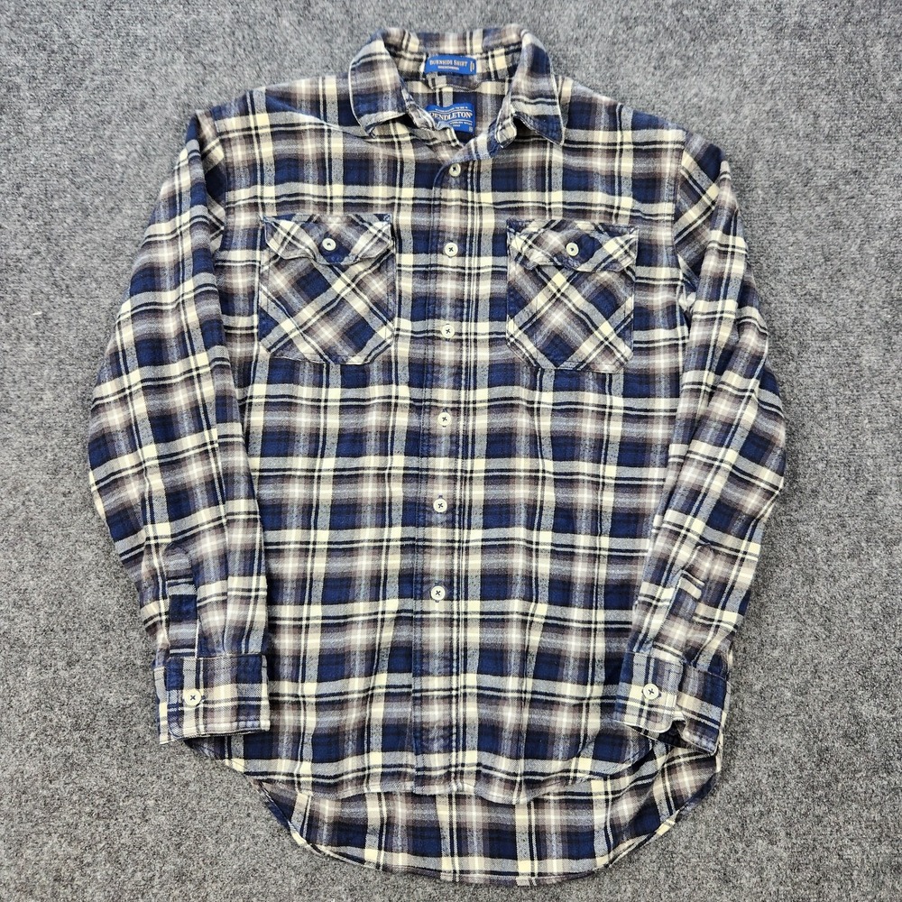 Pendleton Burnside Blue Plaid Men's Shirt
